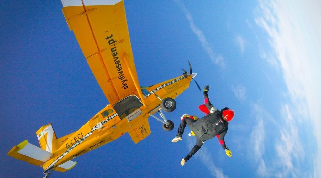 Skydiving - Parachutisme en tandem