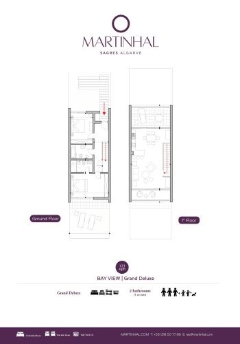 BayView Houses Grand Delux - 2Rooms - Floorplan