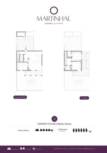Martinhal Sagres Master Deluxe Garden House Floorplan