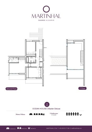 Ocean House 3 bedrooms floorplan