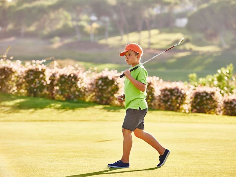 Martinhal Quinta Boy playing golf